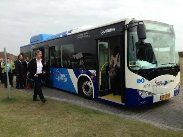 BYD delivers electric buses to Netherlands
