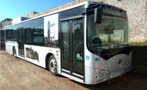 BYD Electric Bus Piloted in Piracicaba, Brazil