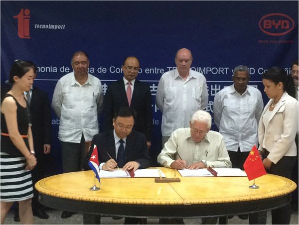 Cuba Adds BYD Fleet to Support Tourism