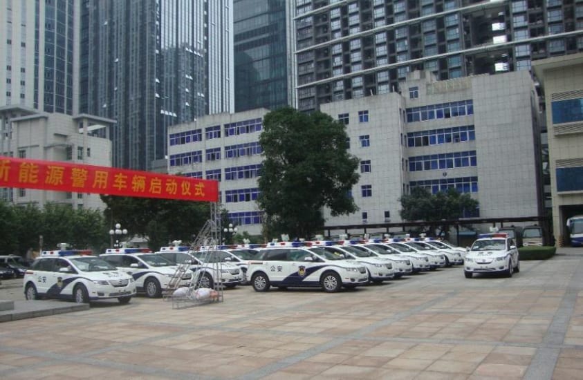 BYD Delivers EVs to Shenzhen Public Security Bureau