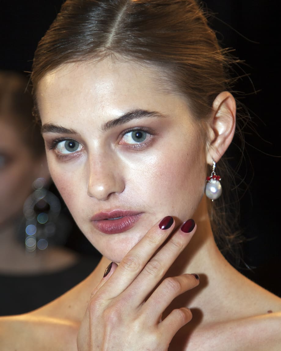 NYFW: Deborah Lippman Nail Art for Hugo Boss, Badgley Mishka