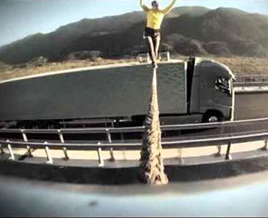 Volvo goes viral with stunt video