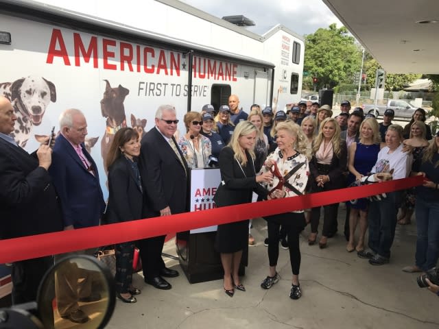 Banfield Foundation Unveils American Humane Rescue Truck
