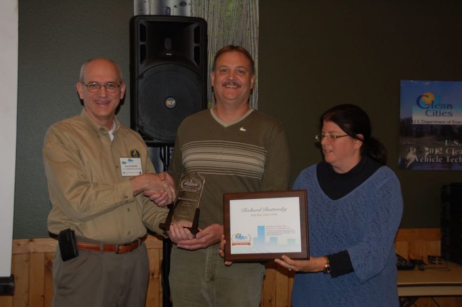 U.S. DOE Honors Battersby for Reducing Petroleum Use in Transportation