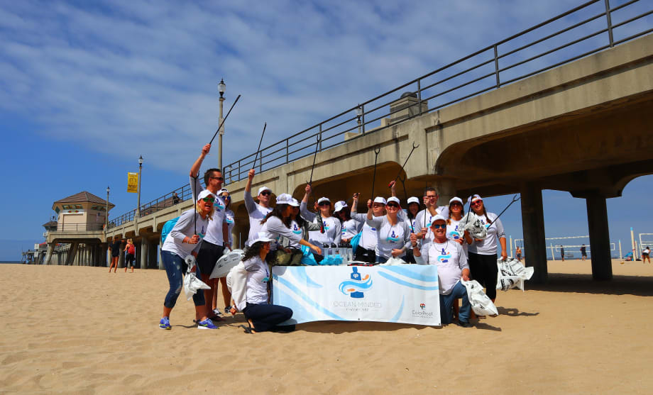 ColorProof Hosts a Beach Cleanup to Celebrate One Year of Incorporating Ocean Plastics as Part of its Packaging