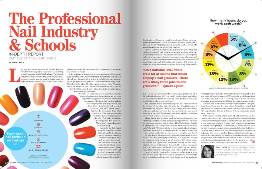AACS: Many Beauty Schools Closing Nail Programs