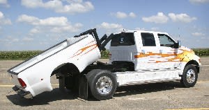 Kelderman Suspension Systems Introduces the Bed Lift for Ford 650/750 and Other Medium Duty Trucks