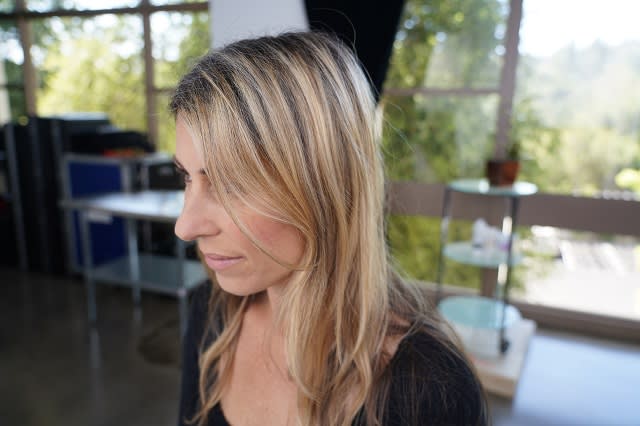 COLOR CORRECTION: 1-hour to Blend Over-Highlighted Hair and Cover Gray