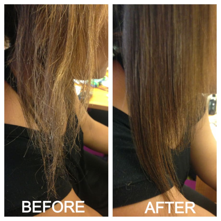 Brazilian Blowout Split End Repair