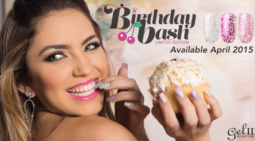 Gel II's Birthday Bash Glitter Gels Collection