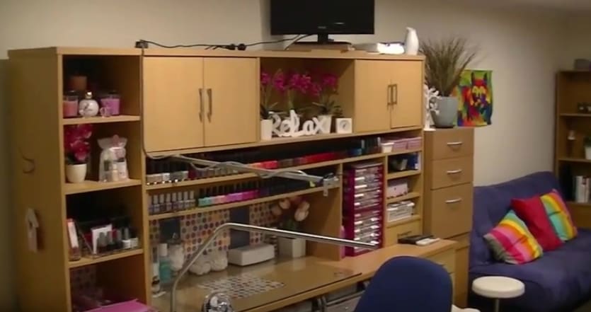 Salon Tour and Nail Storage Ideas