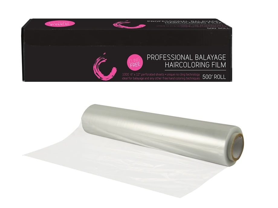 Colortrak's Cling Free Haircoloring Film