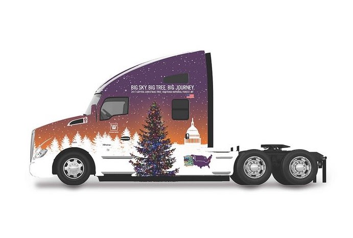 Whitewood Transport Selected to Haul Capitol Christmas Tree