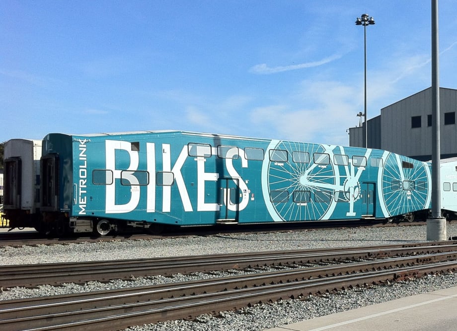 Metrolink launches 'bike cars' to transport cyclists