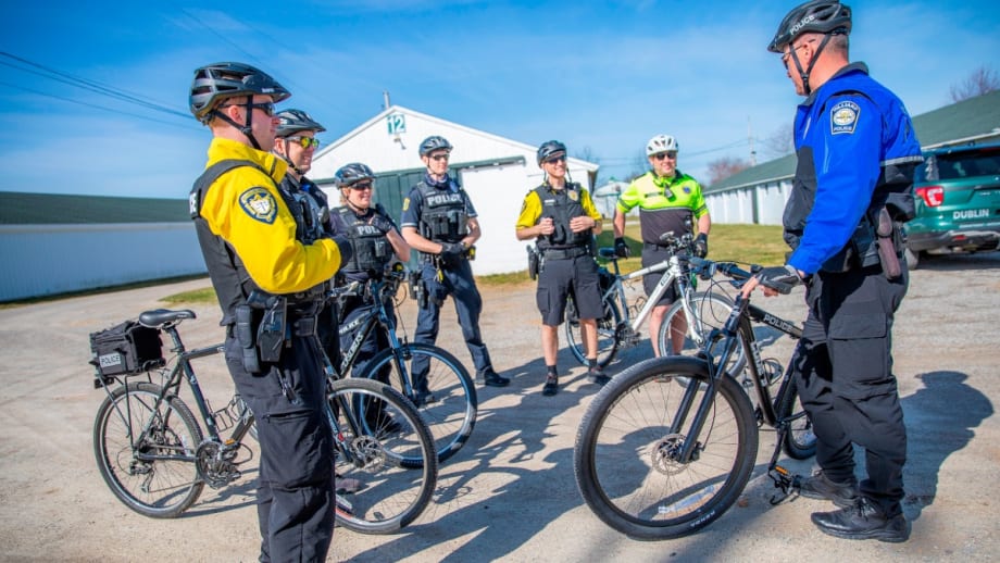 Why Bicycles are Great for Police and First Responders