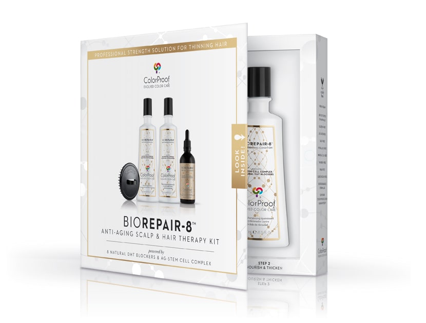 ColorProof’s NEW BioRepair-8 Anti-Aging Scalp & Hair Therapy System