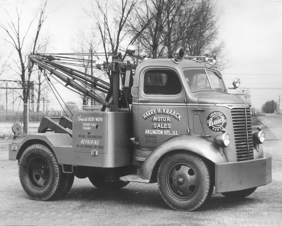 Time Capsule: Circa 1940 Tow Truck