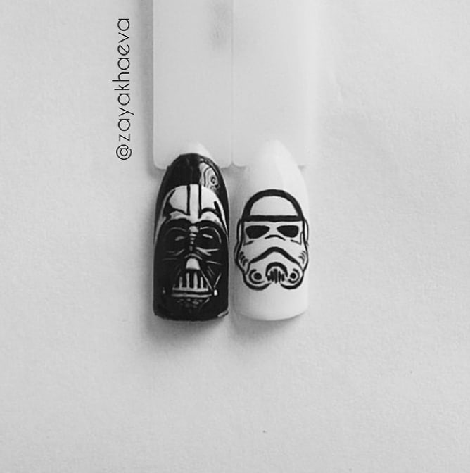 Star Wars Nail Art