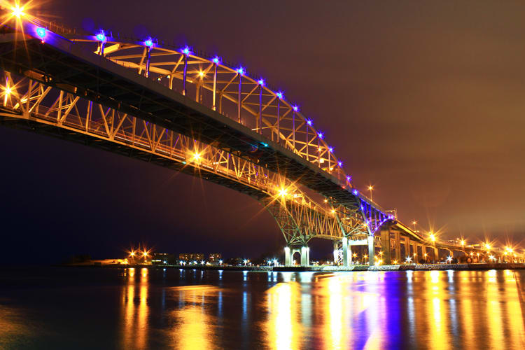 Blue Water Bridge Connecting U.S., Canada to Partially Close in April