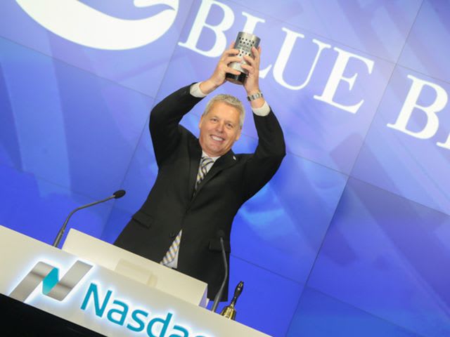 Blue Bird execs ring Nasdaq opening bell
