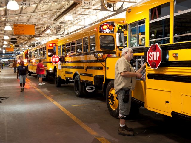 Blue Bird becomes publicly traded company