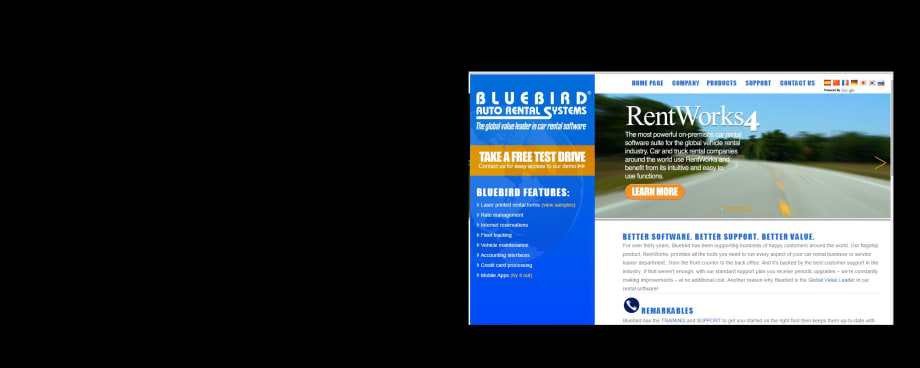 Bluebird’s Website Designer Wins Graphic Design Award