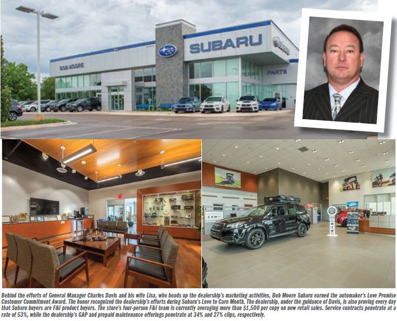 F&I and Showroom Names 2018 F&I Pacesetters