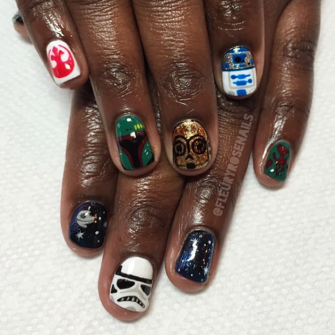Star Wars Nail Art