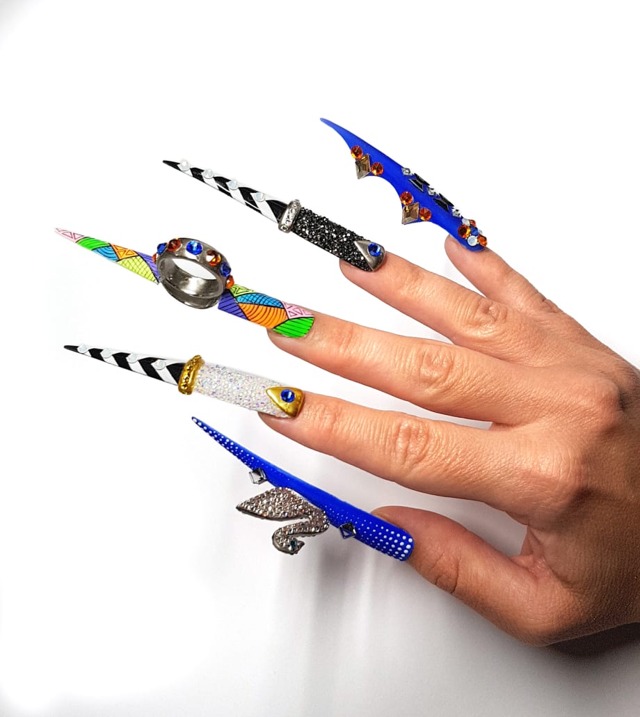 NTNA S. 6 Pre-Challenge #2: Architectural Nail Art (Bojana)