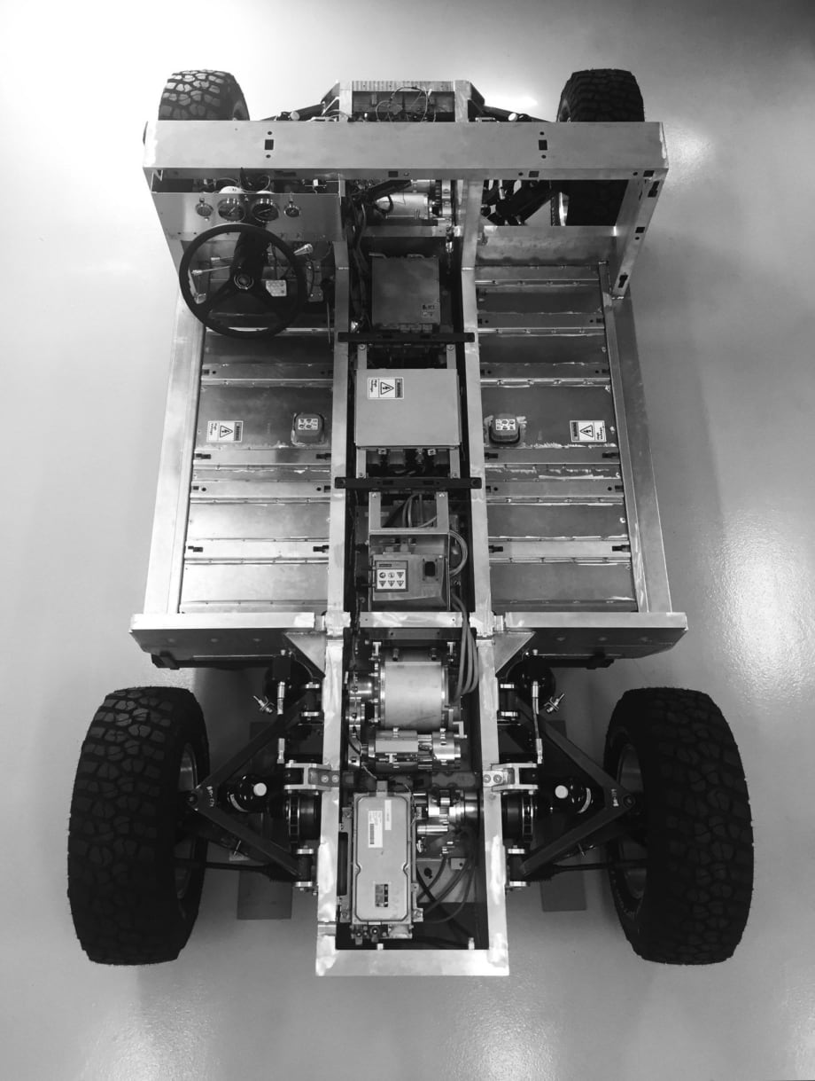 Bollinger Shows All-Electric Sport Utility Truck Chassis