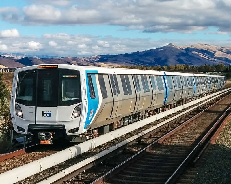10 new BART railcars approved for service