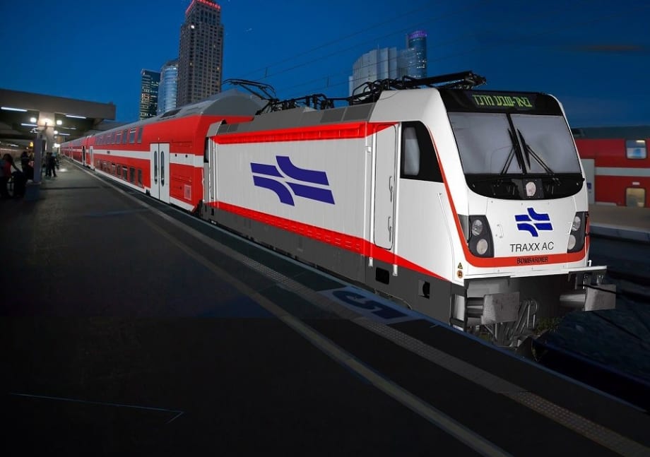 Bombardier to provide 62 locomotives to Israel Railways