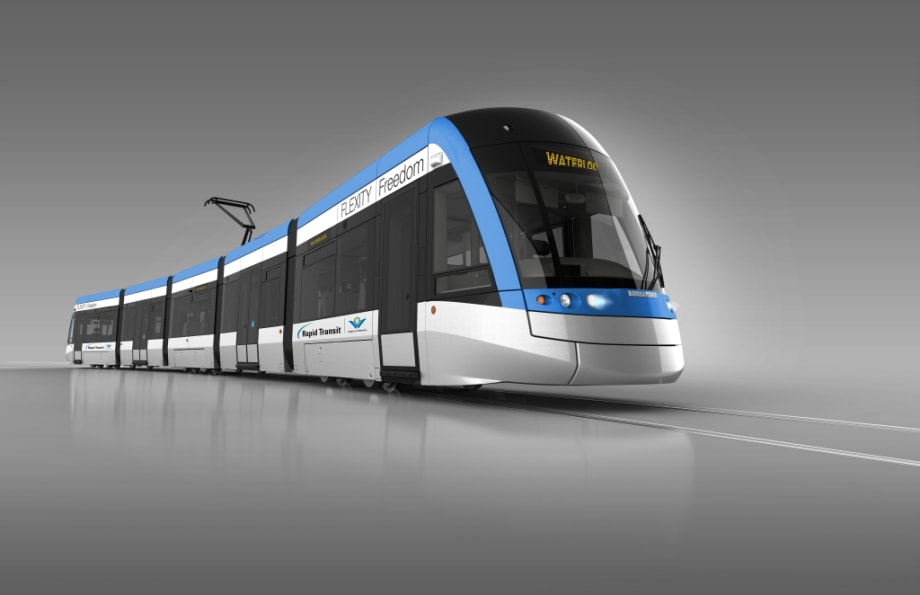 Bombardier to supply LRVs to Canada's Waterloo region