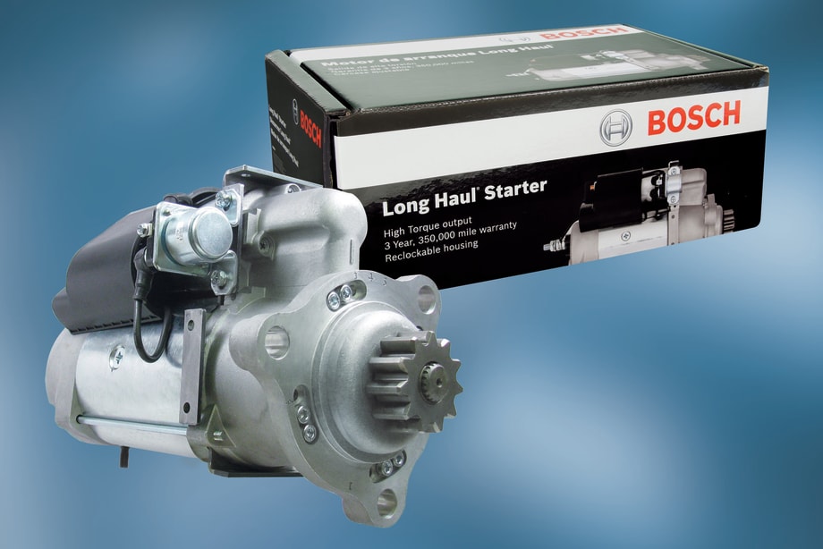 Bosch Long Haul Starters Replace OE Versions
