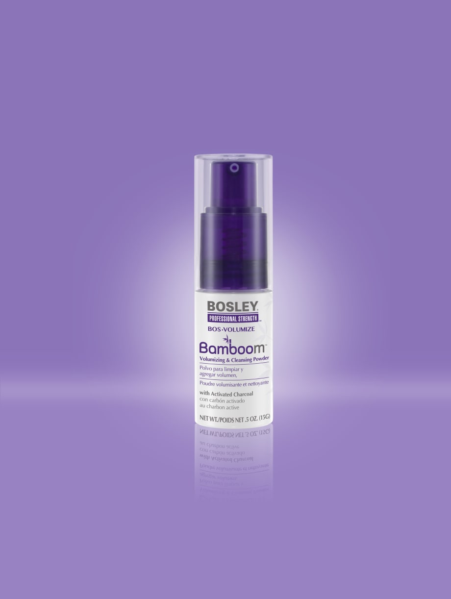 Bosley Professional Strength Launches BosVolumize BamBoom Volumizing & Cleansing Powder