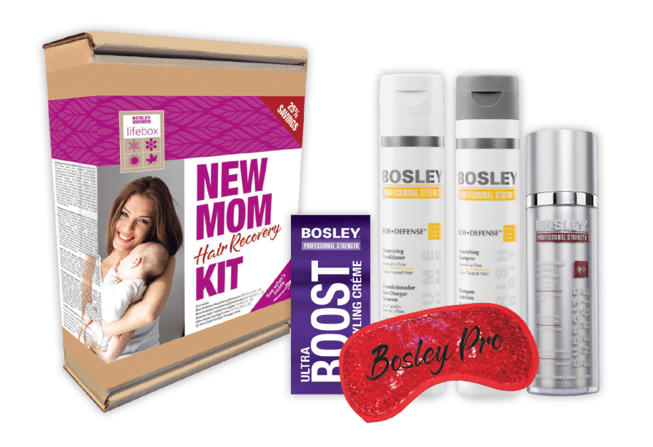 Bosley Professional Strength Creates New Mom Hair Recovery Kit