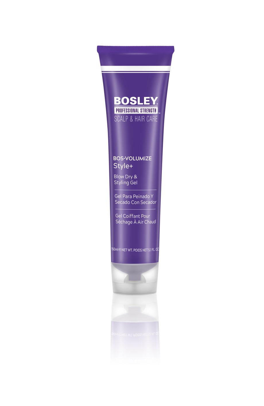 Get Thicker, Fuller-Looking Hair with Bosley's New Styling Gel