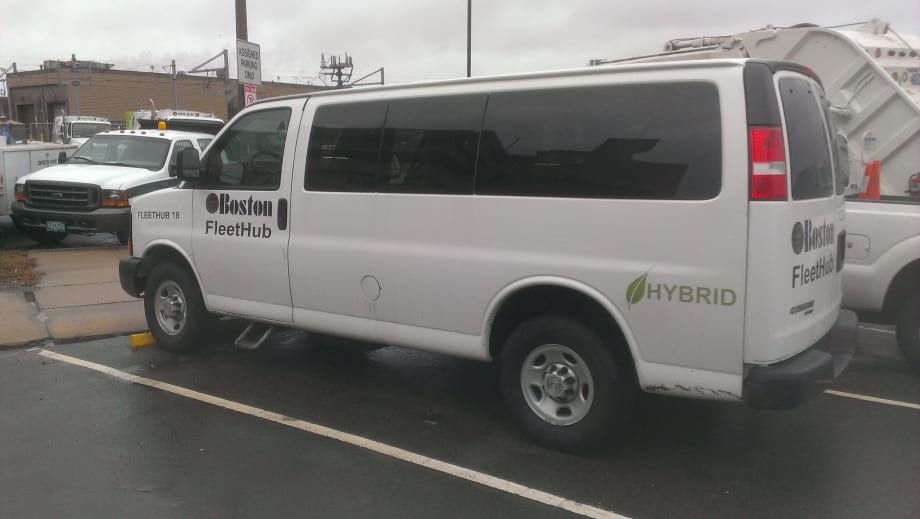 Boston Converts Vans to Gasoline-Electric Hybrids