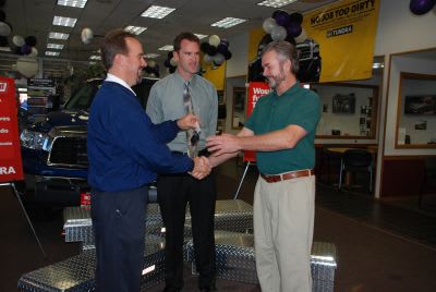 Winner of WEATHER GUARD “Work Truck Drive Away” Contest Receives 2007 Toyota Tundra