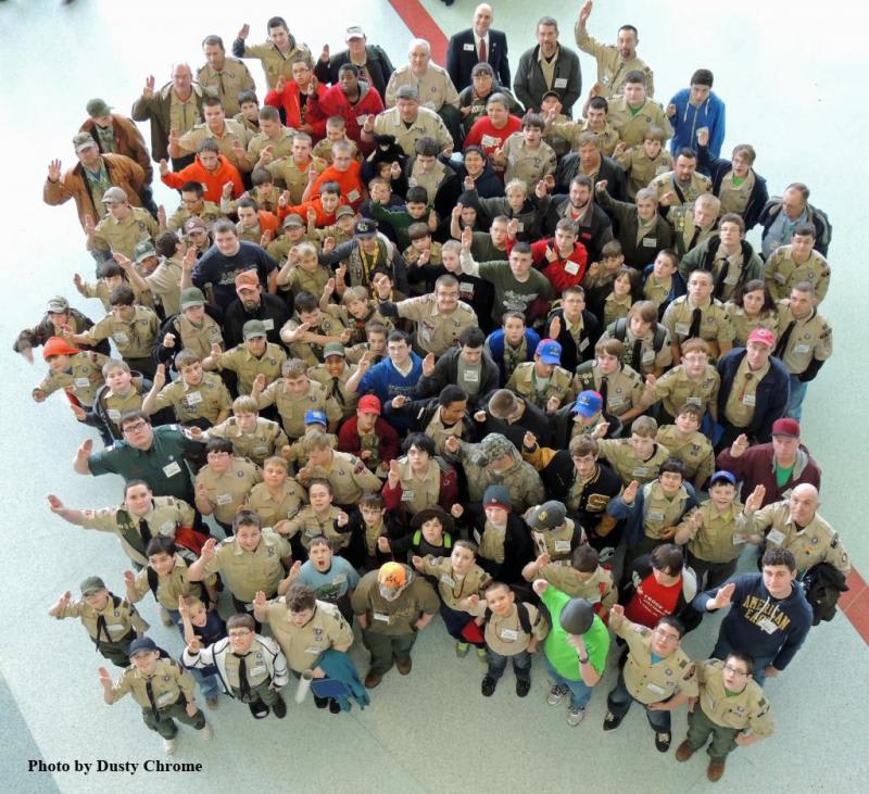 Trucker Buddy Boy Scout Event Big Success at MATS