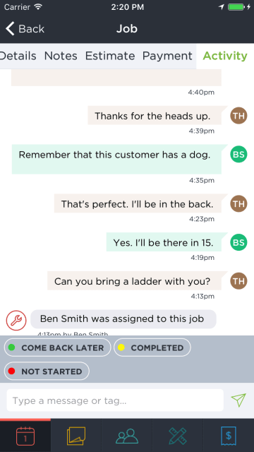 Breezeworks Messaging