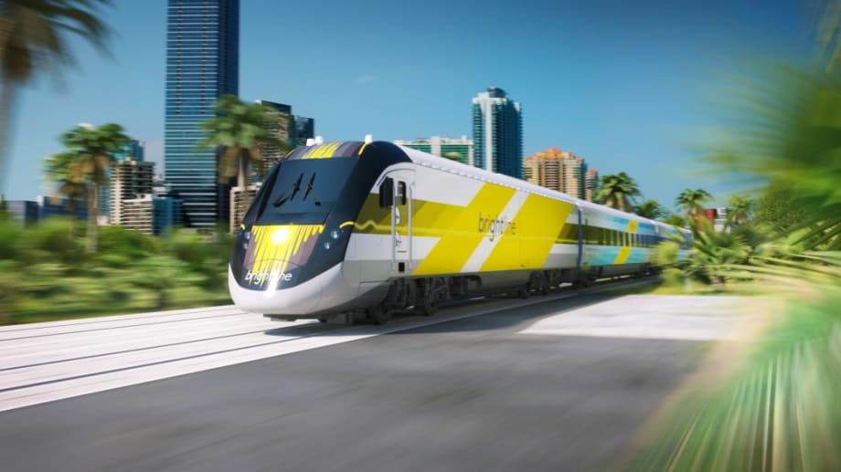 Florida express rail service unveils branding
