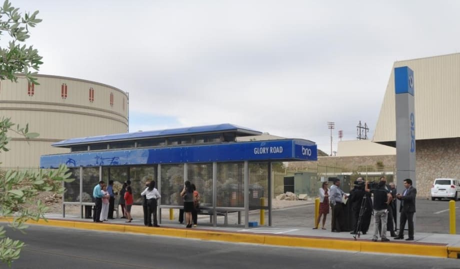 Texas agency showcases new station, buses