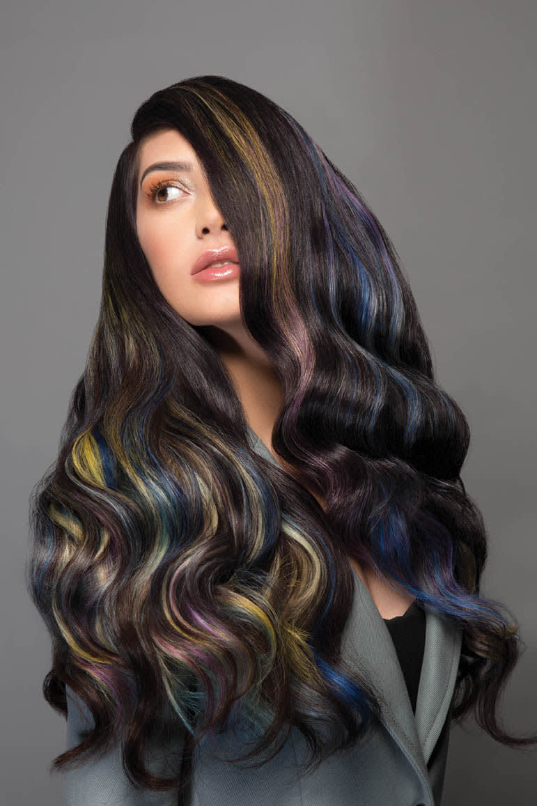 Rainbow Blends Collection Uses Pravana Vivids