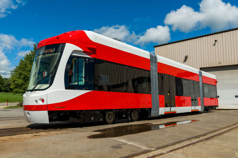 Brookville delivers first of six Detroit M-1 RAIL streetcars