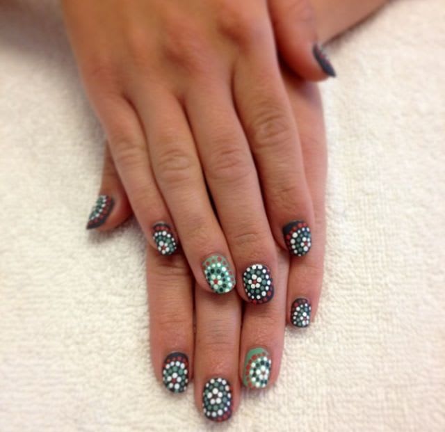 Music Festival Nail Art