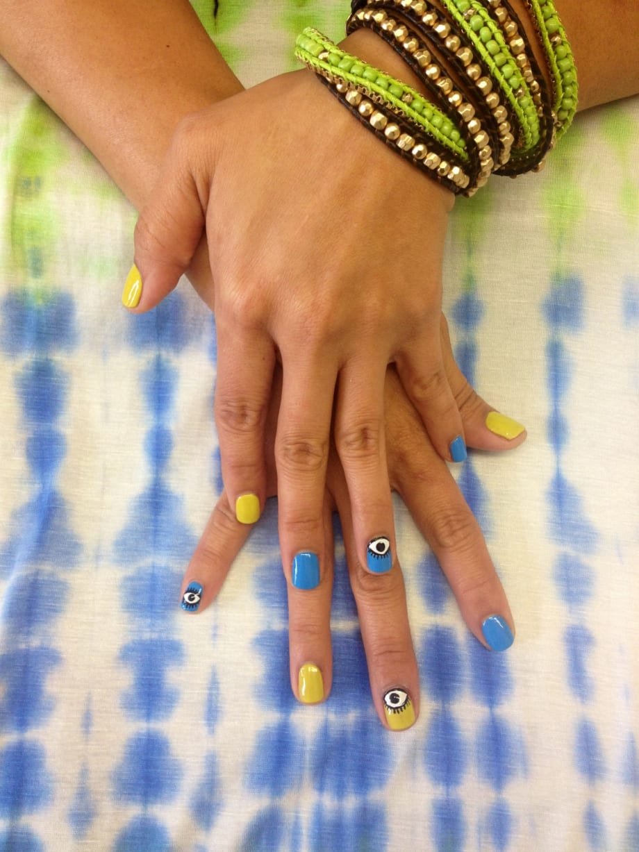 Music Festival Nail Art
