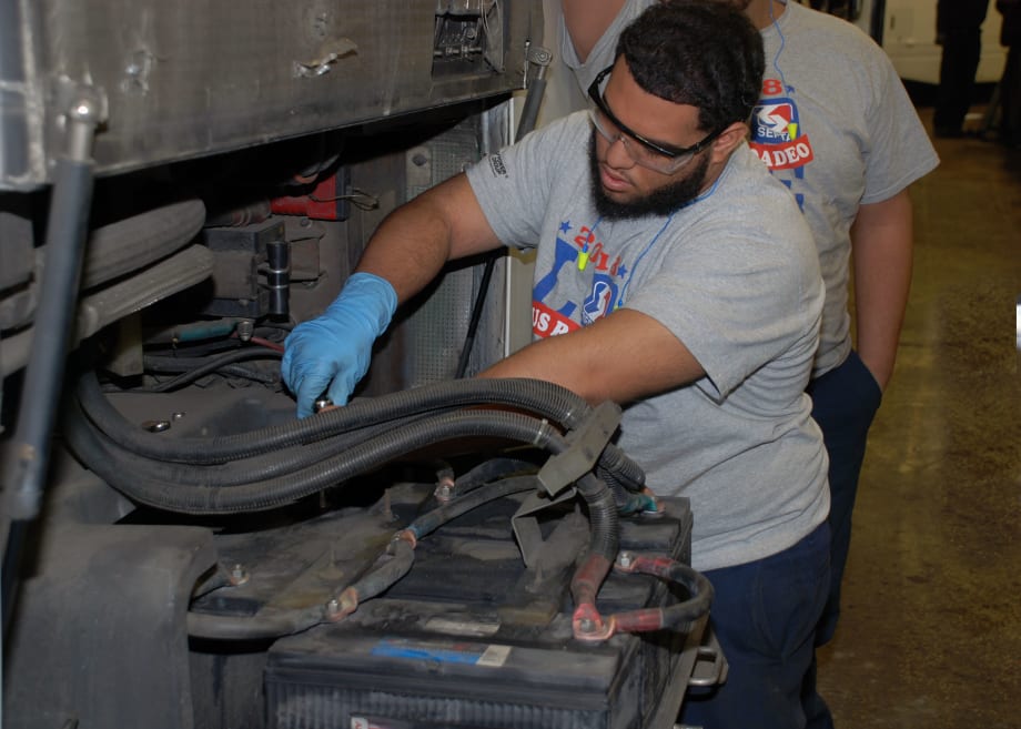 High school intern today…transportation employee tomorrow?