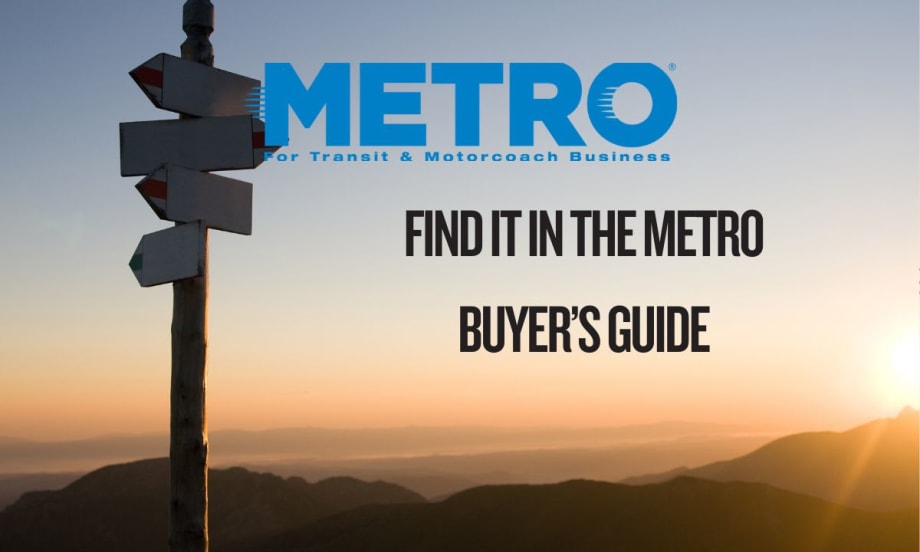 METRO Buyer's Guide art