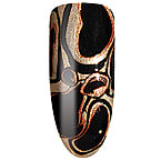 How-to: Gold and Black Marble-y Nail